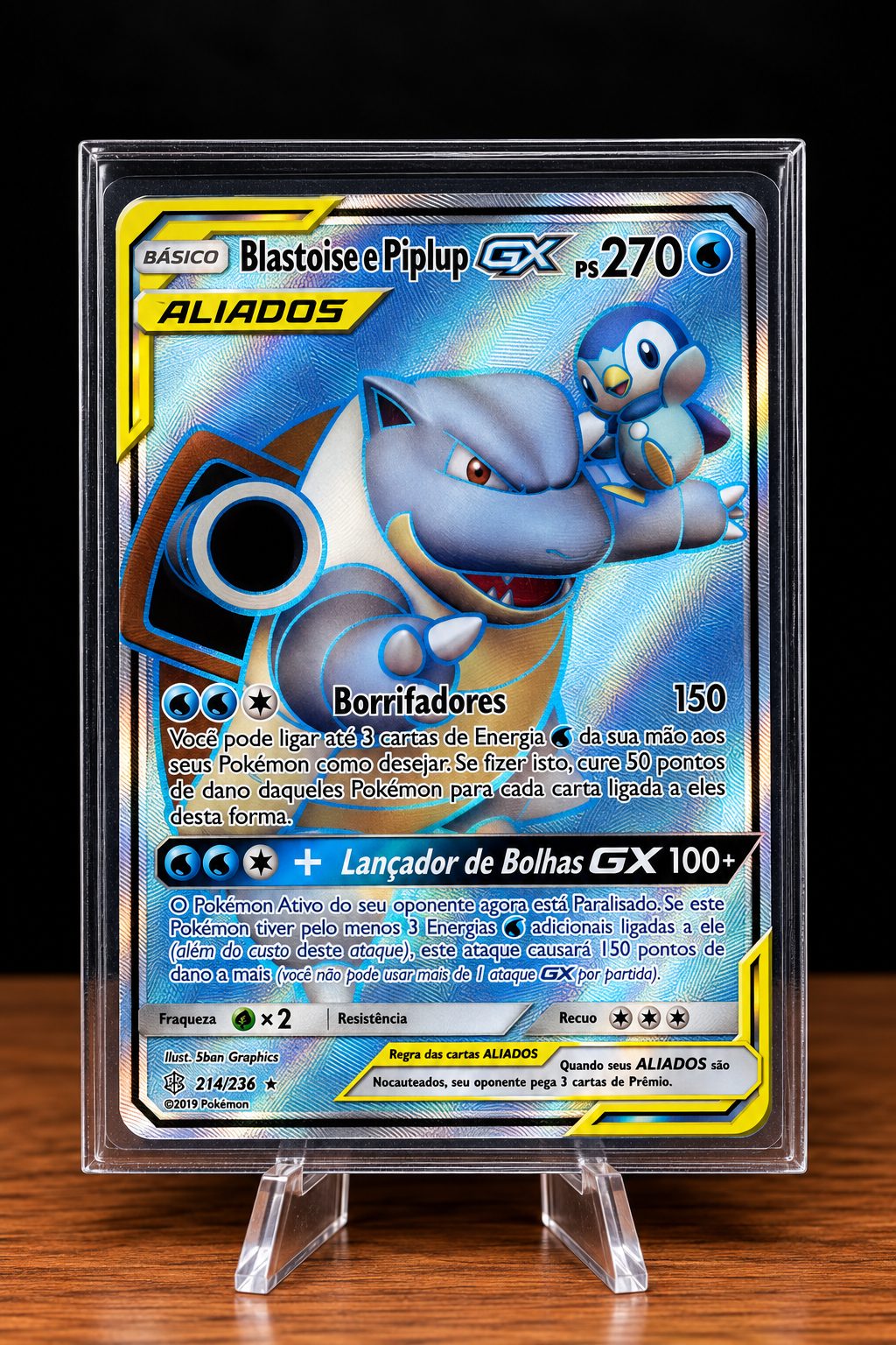 Blastoise e Piplup GX