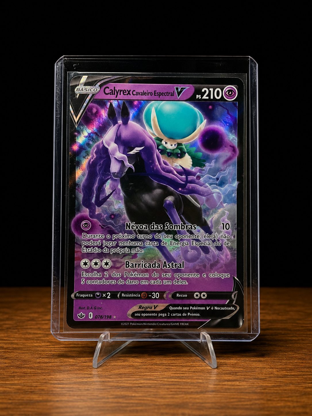 Calyrex Cavaleiro Espectral V