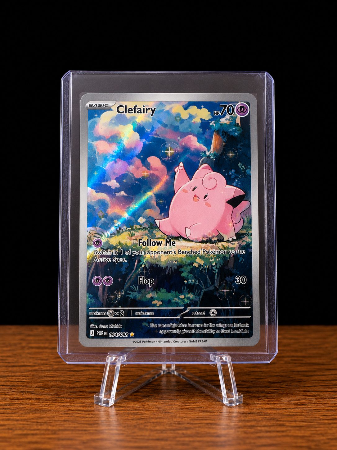 Frente da carta Clefairy