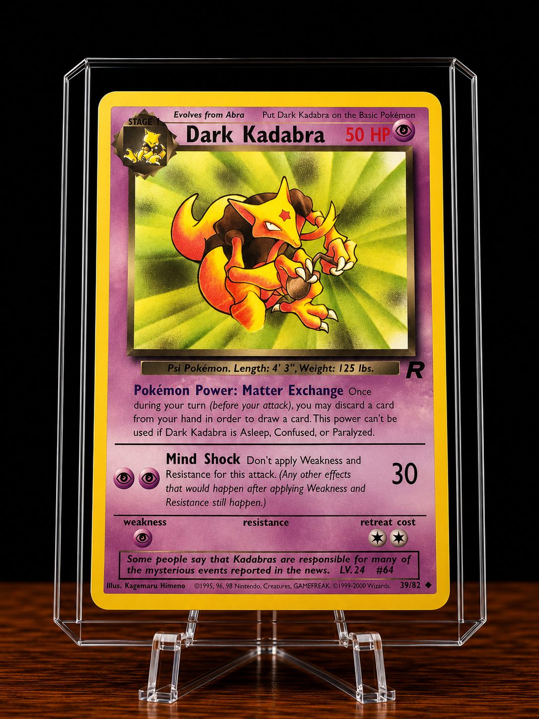 Frente da carta Dark Kadabra