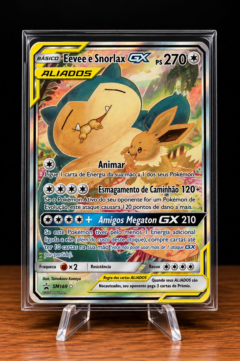 Eevee e Snorlax GX