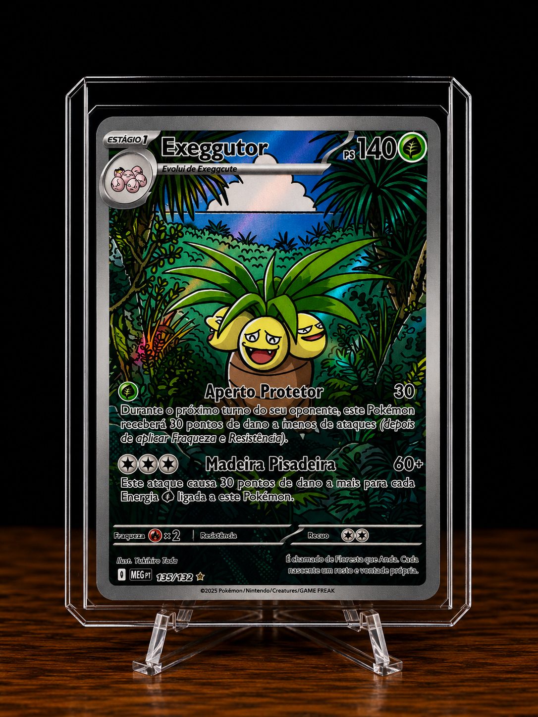Frente da carta Exeggutor