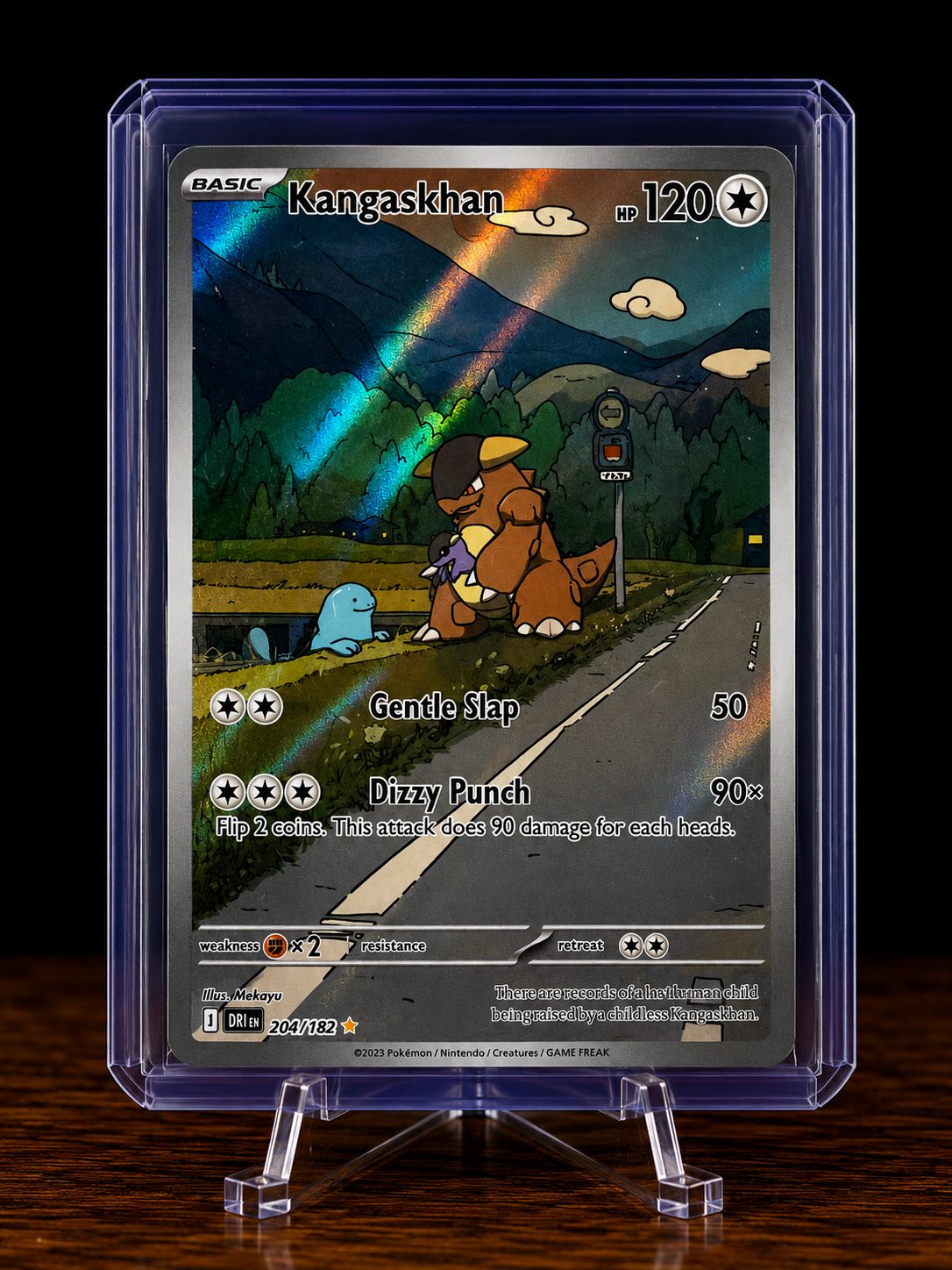 Frente da carta Kangaskhan