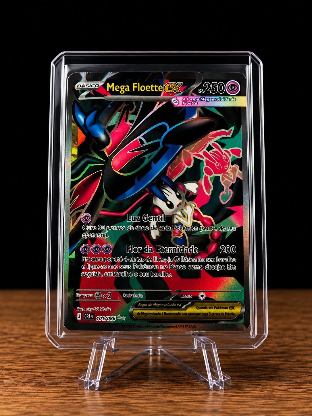 Frente da carta Mega Floette ex