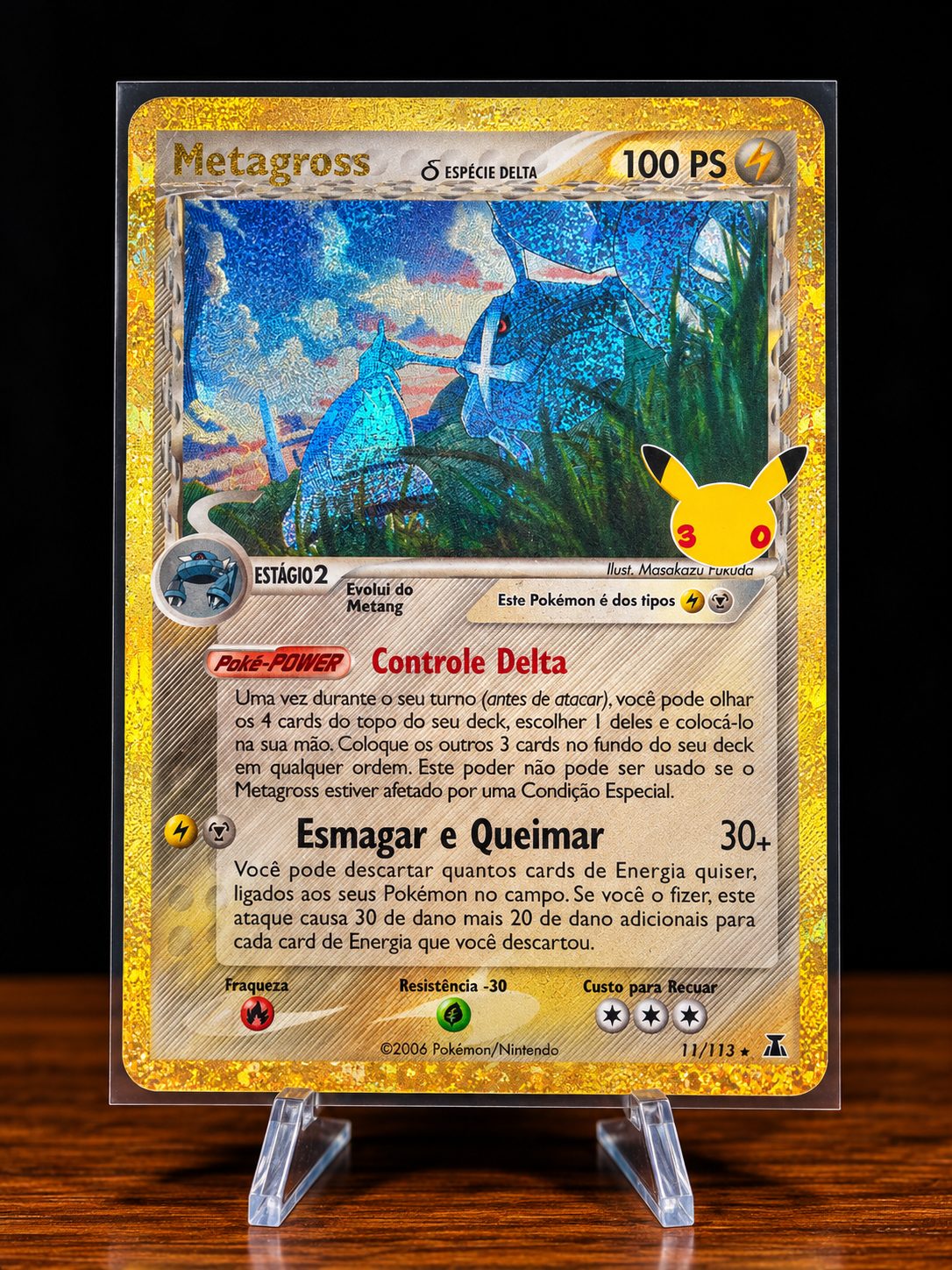 Frente da carta Metagross