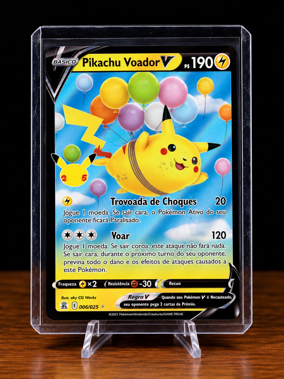 Pikachu Voador V