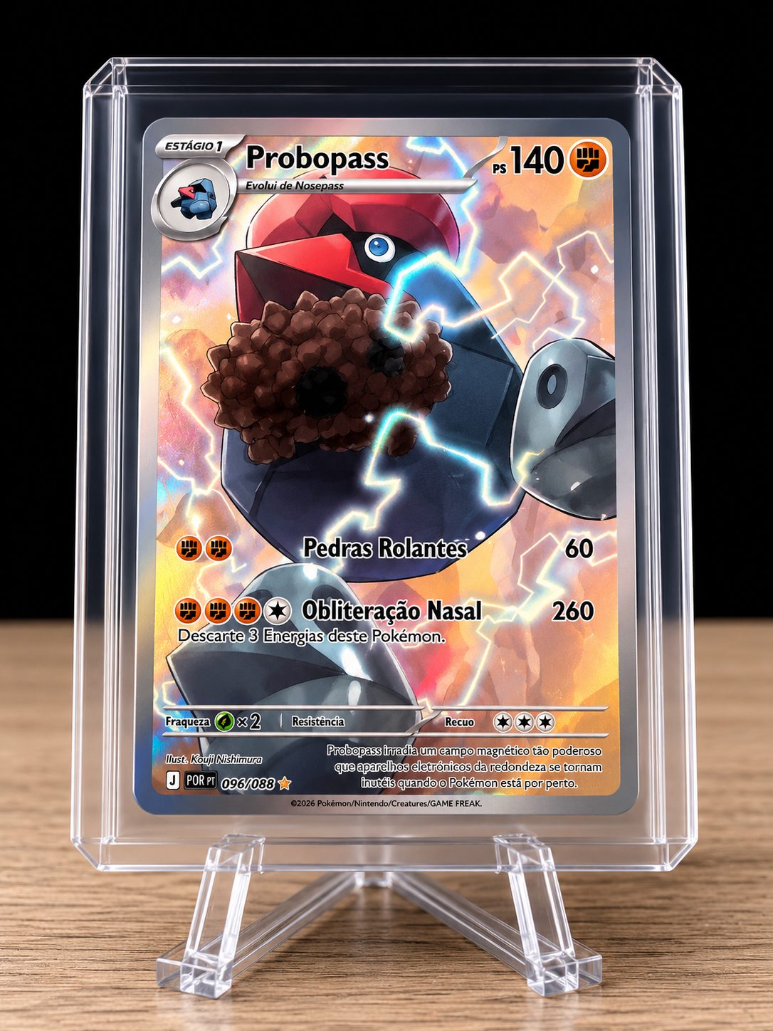 Frente da carta Probopass
