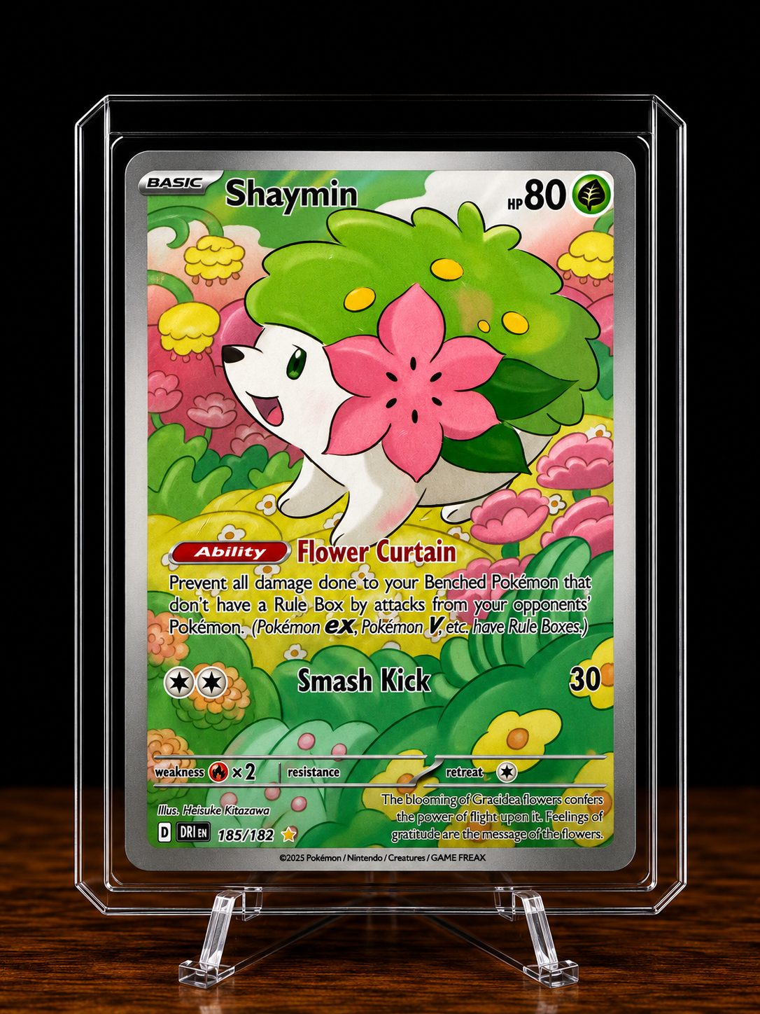 Frente da carta Shaymin