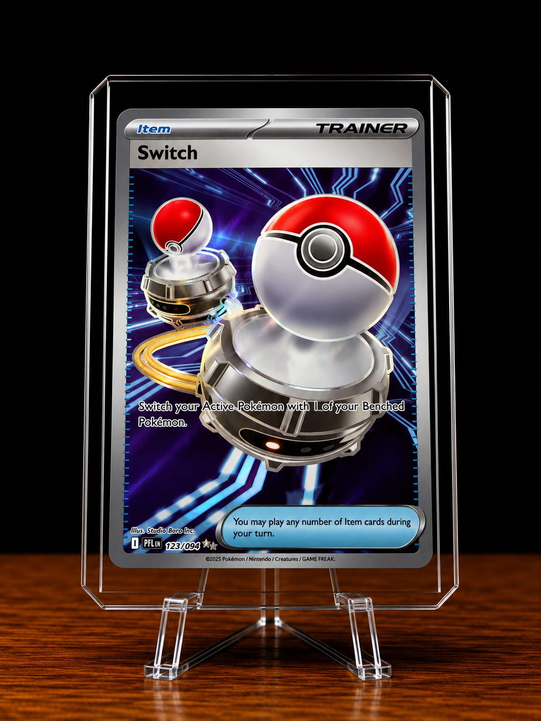 Frente da carta Switch