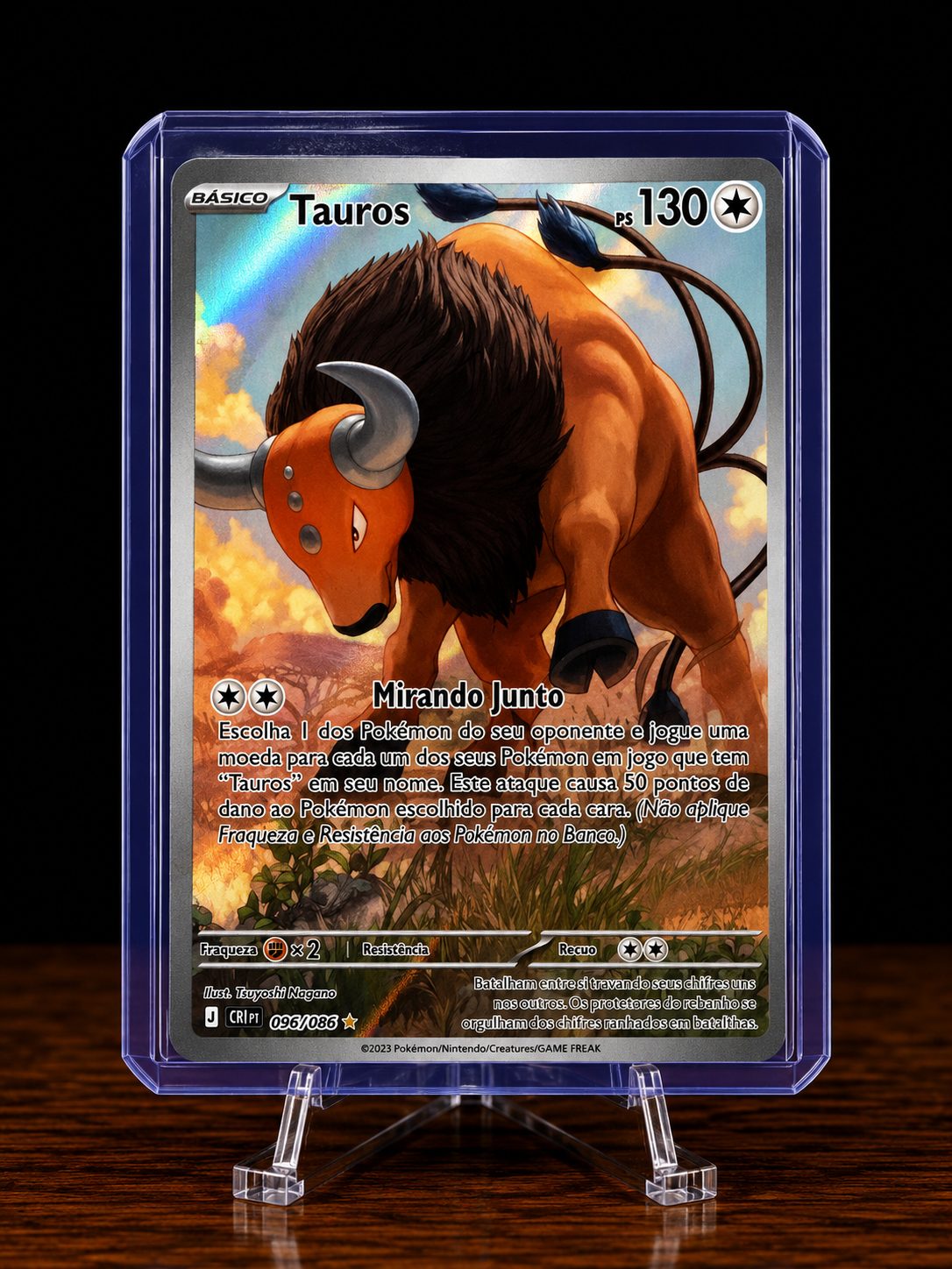Frente da carta Tauros