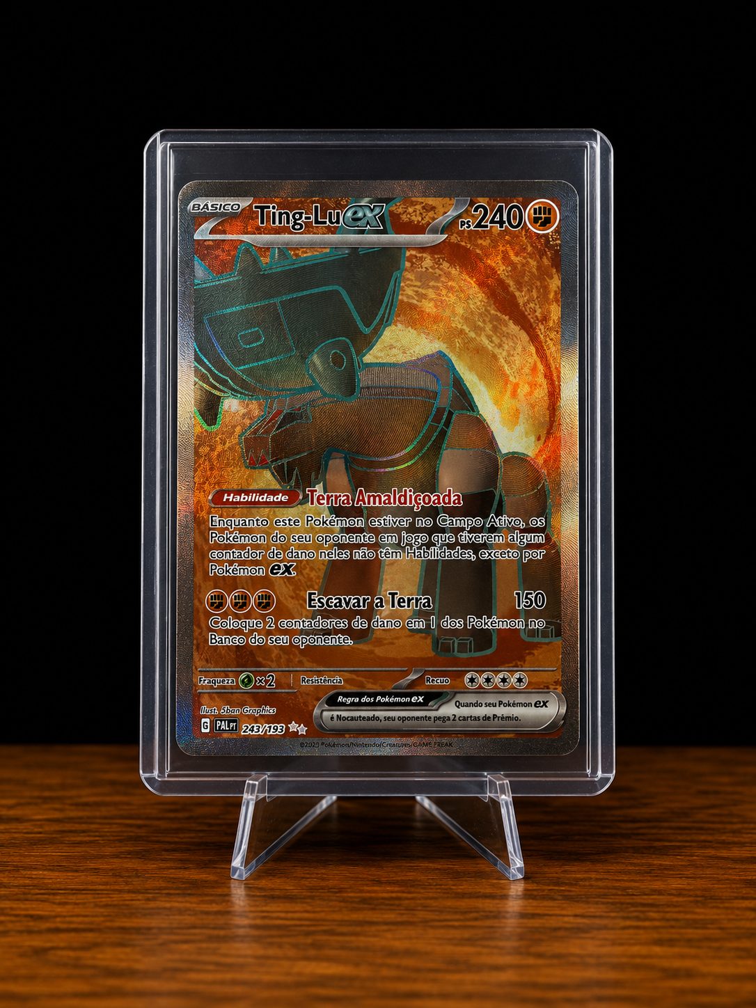 Frente da carta Ting-Lu ex