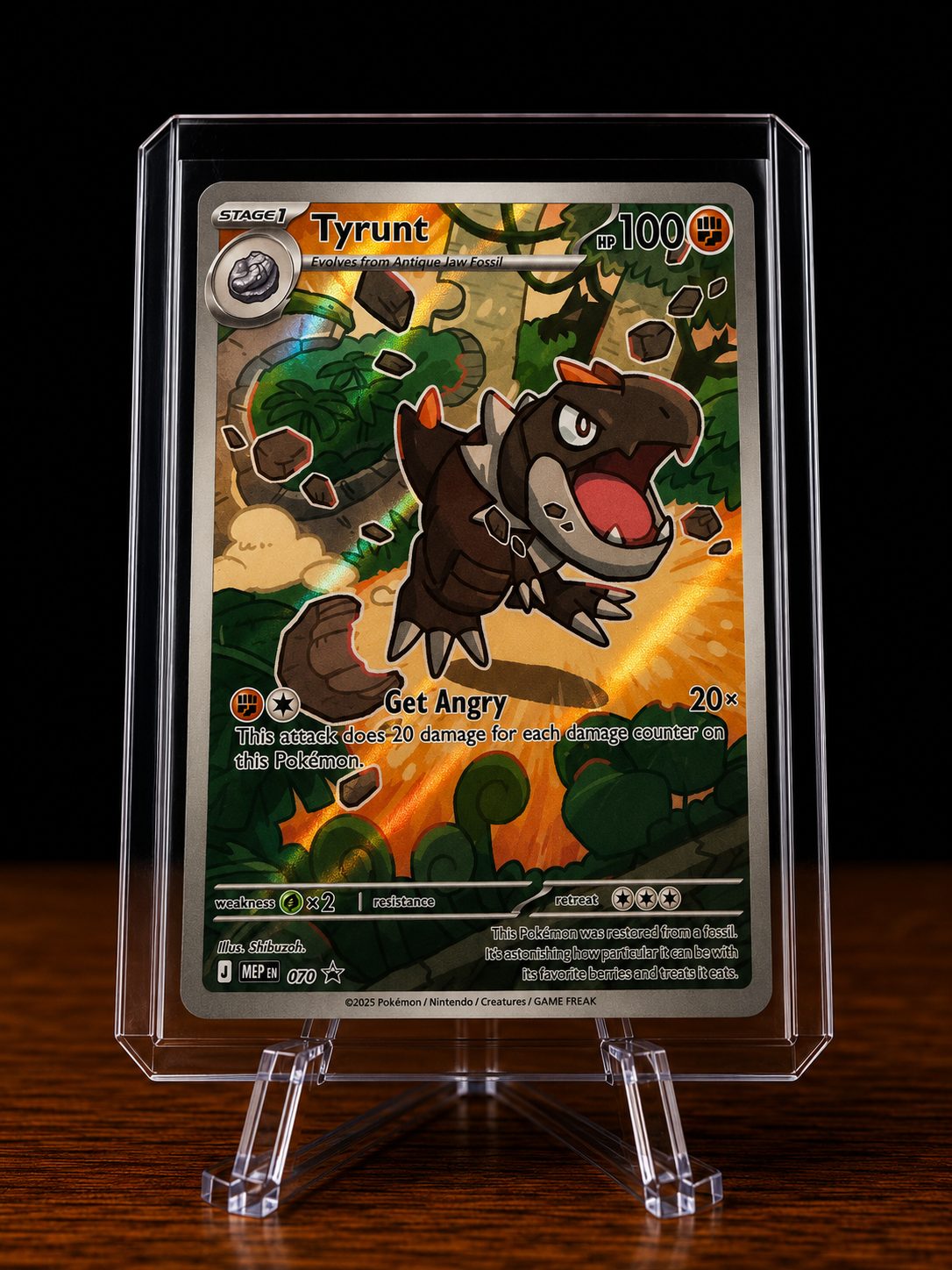 Frente da carta Tyrunt