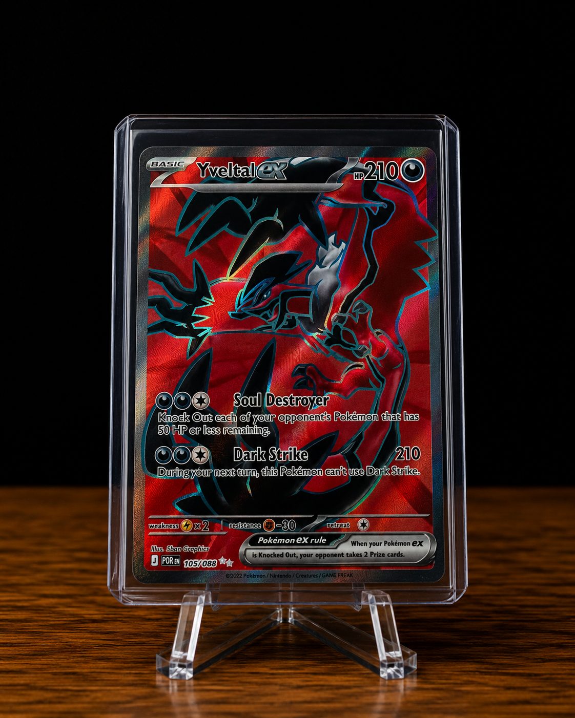Frente da carta Yvental ex
